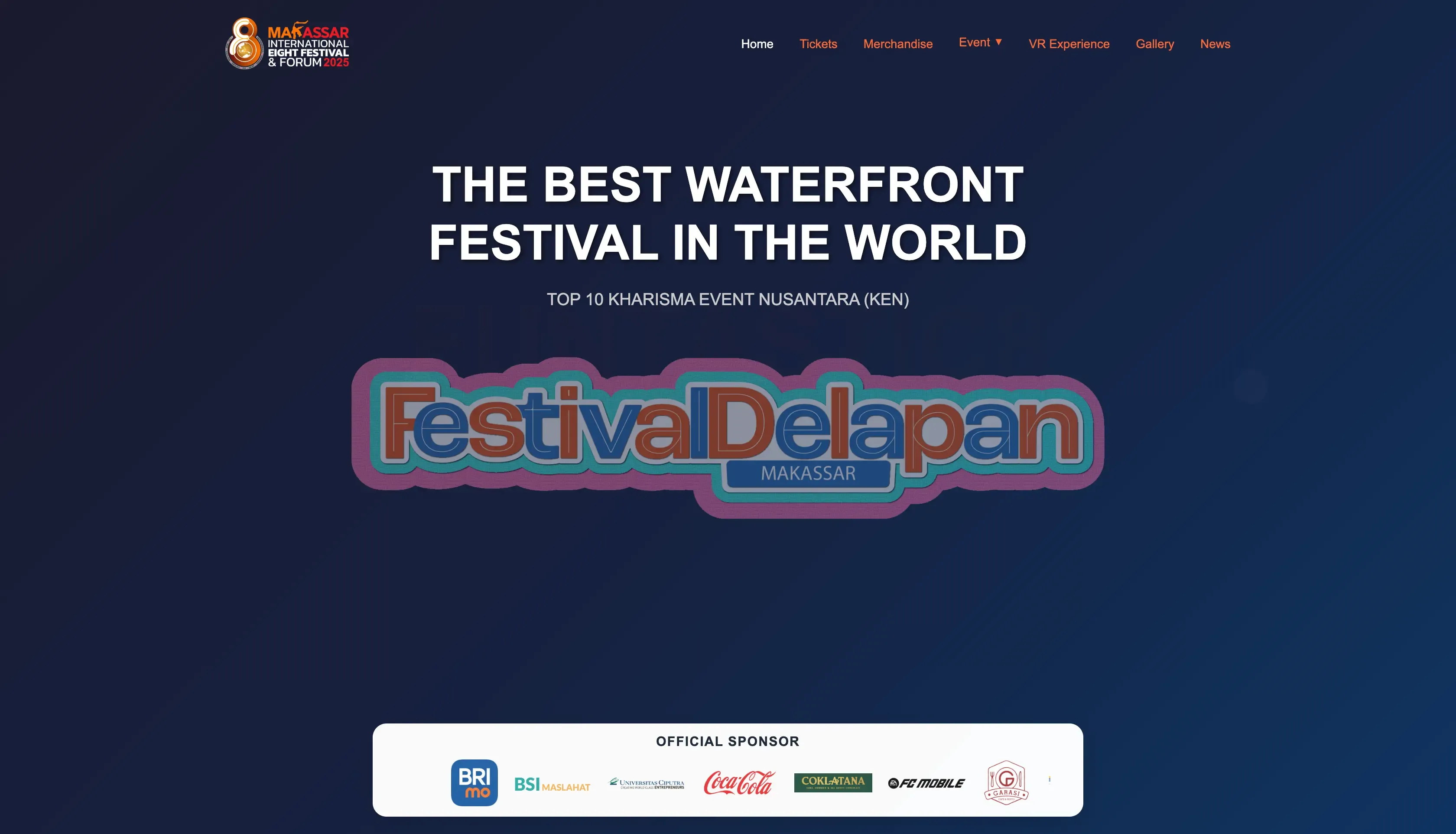 Makassar International Festival & Forum 2025 screenshot