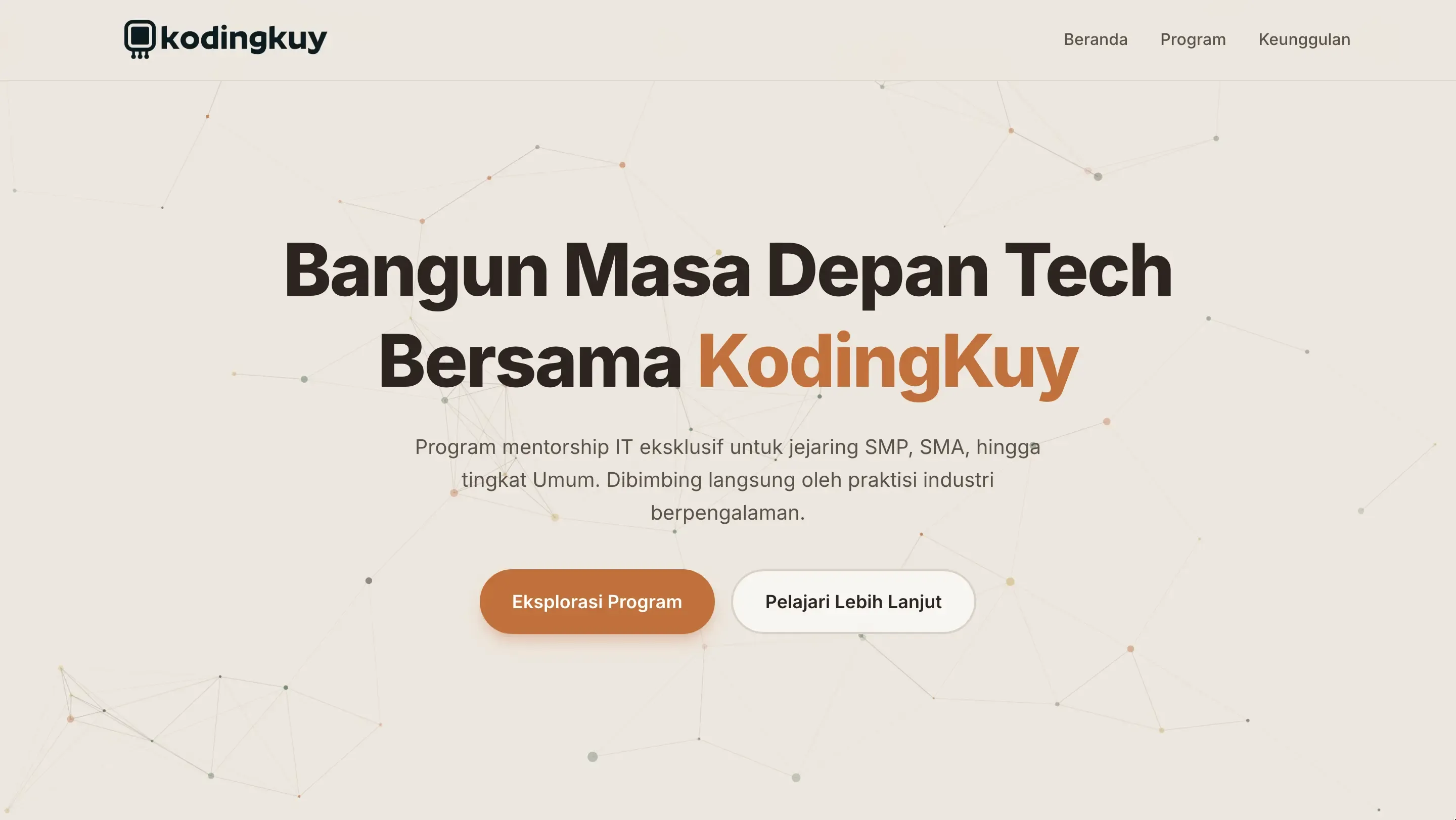 Mentorship Kodingkuy screenshot